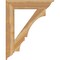 Ekena Millwork Balboa Traditional Rough Sawn Bracket, Western Red Cedar, 6"W x 34"D x 42"H BKT06X34X42BOA01RWR - alternate 2